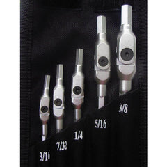 SET 5 CHROME HEX-PRO WR 4 - Exact Tool & Supply