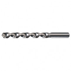 #66 RHS / RHC HSS 118 Degree Radial Point High Helix Jobber Drill - Bright - Exact Tool & Supply