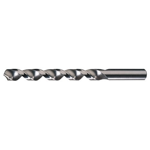 1/2 RHS / RHC HSS 118 Degree Radial Point High Helix Jobber Drill - Bright - Exact Tool & Supply