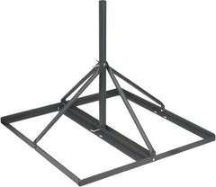 Video Mount - Security Camera Non-Penetrating Roof Mount - 60" Long, Dark Gray - Exact Tool & Supply