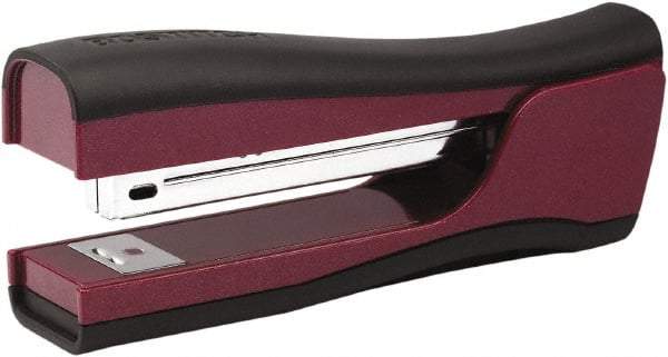 Stanley Bostitch - 20 Sheet Full Strip Desktop Stapler - Magenta - Exact Tool & Supply