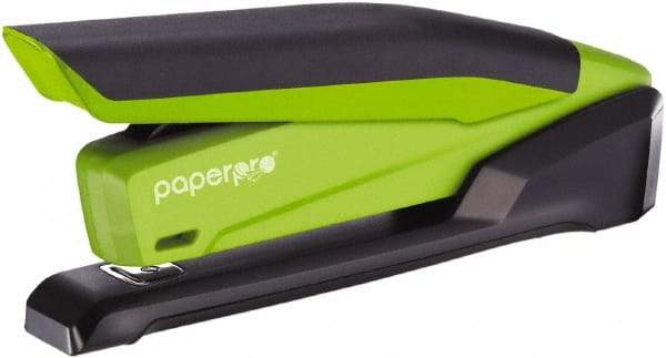 PaperPro - 20 Sheet Full Strip Desktop Stapler - Green - Exact Tool & Supply