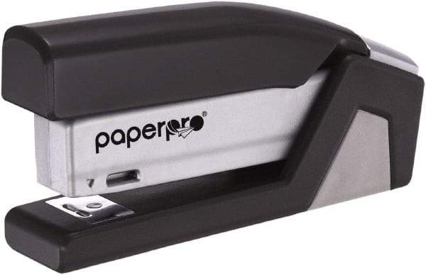 PaperPro - 20 Sheet Full Strip Desktop Stapler - Gray - Exact Tool & Supply