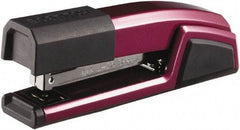 Stanley Bostitch - 25 Sheet Full Strip Desktop Stapler - Magenta - Exact Tool & Supply