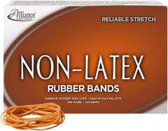 Alliance - 4" Circumference, 1/16" Wide, Light-Duty Band Rubber Band Strapping - 1,440 Pieces - Exact Tool & Supply
