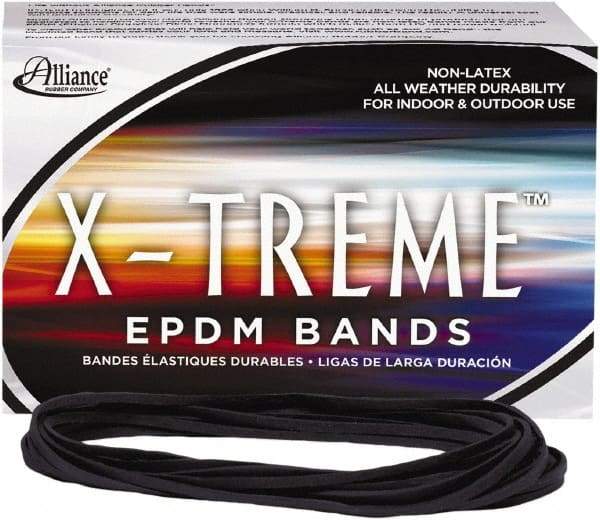 Alliance - 7" Circumference, 1/8" Wide, Heavy-Duty Band Rubber Band Strapping - 200 Pieces - Exact Tool & Supply