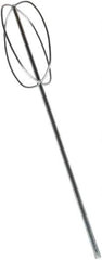 SEYMOUR-MIDWEST - Metal High Viscosity Mixing Paddle - 26" Long x 6" Wide, Compatible with 15 Gal Containers - Exact Tool & Supply