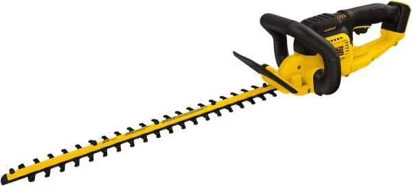 DeWALT - Battery Hedge Trimmer - 22" Cutting Width, 20 Volts - Exact Tool & Supply
