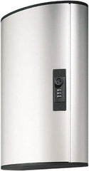 DURABLE - 72 Keys, Silver Key Storage Cabinet - 11-3/4" Wide x 4-5/8" Deep x 15-3/4" High - Exact Tool & Supply