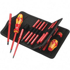 Wera - Screwdriver Bit Sets Type: Insulated Drive Size: 1/4 (Inch) - Exact Tool & Supply