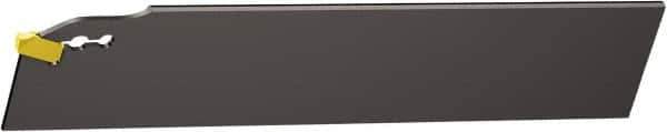 Sandvik Coromant - 1.2559" Blade Height, 0.0689" Blade Width, 5.9055" OAL, Right Hand Cut, Single End Indexable Cut-Off Blade - 26mm Max Depth of Cut, QD-N/R/L1..A Blade, CoroCut QD Series - Exact Tool & Supply