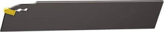 Sandvik Coromant - 1.2559" Blade Height, 0.0689" Blade Width, 5.9055" OAL, Right Hand Cut, Single End Indexable Cut-Off Blade - 26mm Max Depth of Cut, QD-N/R/L1..A Blade, CoroCut QD Series - Exact Tool & Supply