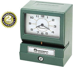 Acroprint Time Recorder - Time Clocks & Time Recorders Punch Style: Manual Power Source: AC Adapter - Exact Tool & Supply