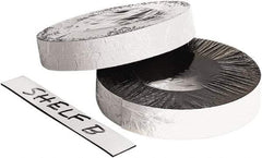 Baum/Gartens - 50' Long x 1" Wide x 1/8" Thick Flexible Magnetic Strip - Adhesive Back, White - Exact Tool & Supply