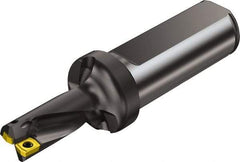Sandvik Coromant - 89mm Max Drill Depth, 2xD, 42mm Diam, Indexable Insert Drill - 2 Inserts, 40mm Shank Diam, Flange Shank - Exact Tool & Supply
