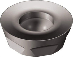 Sandvik Coromant - R3001032 PL Grade 1010 Carbide Milling Insert - TiAlN2 Finish, 3.2mm Thick, 10mm Inscribed Circle, 5mm Corner Radius - Exact Tool & Supply