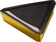 Sandvik Coromant - TPKR32 WH Grade 4240 Carbide Milling Insert - TiCN/Al2O3/TiN Finish, 3.17mm Thick, 9.53mm Inscribed Circle - Exact Tool & Supply