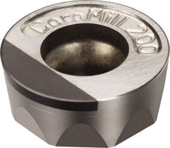 Sandvik Coromant - RCHT1204M0 PO Grade CB50 CBN Milling Insert - Uncoated, 3/16" Thick, 12mm Inscribed Circle, 6mm Corner Radius - Exact Tool & Supply