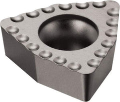 Sandvik Coromant - WCMX6 51 Grade H13A Carbide Indexable Drill Insert - Uncoated, Trigon, 3/8" Inscribed Circle - Exact Tool & Supply
