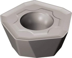 Sandvik Coromant - 419R1405 MM Grade 1010 Carbide Milling Insert - TiAlN2 Finish, 5.47mm Thick, 13.5mm Inscribed Circle, 0.8mm Corner Radius - Exact Tool & Supply