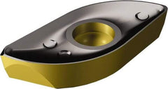 Sandvik Coromant - R2162504 MM Grade 4220 Carbide Milling Insert - TiCN/Al2O3/TiN Finish, 4.76mm Thick - Exact Tool & Supply