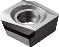 Sandvik Coromant - R5901105 NW Grade CD10 Diamond Tipped Milling Insert - Uncoated, 5mm Thick, 11.5mm Inscribed Circle, 0.4mm Corner Radius - Exact Tool & Supply