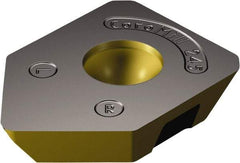 Sandvik Coromant - R24512T3 W Grade 3330 Carbide Milling Insert - TiCN/Al2O3/TiN Finish, 3.97mm Thick, 13.4mm Inscribed Circle, 1.5mm Corner Radius - Exact Tool & Supply