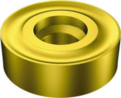 Sandvik Coromant - RNMX5018 MR Grade 2135 Carbide Turning Insert - TiCN/AI2O3/TiN Finish, Round, 2" Inscr Circle, 18mm Thick - Exact Tool & Supply
