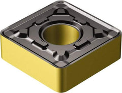 Sandvik Coromant - SNMG854 PR Grade 4335 Carbide Turning Insert - TiCN/AI2O3/TiN Finish, 90° Square, 1" Inscr Circle, 5/16" Thick, 1/16" Corner Radius - Exact Tool & Supply