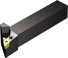 Sandvik Coromant - PDJN, Right Hand Cut, -3° Lead Angle, 1" Shank Height x 1" Shank Width, Negative Rake Indexable Turning Toolholder - 6" OAL, DNMG 11 04 08 Insert Compatibility, Series T-Max P - Exact Tool & Supply