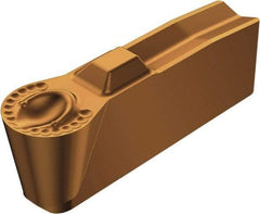 Sandvik Coromant - 50N151.3 7P Grade 1125, 6mm Cutting Width Carbide Grooving Insert - Neutral, TiAlN Finish - Exact Tool & Supply
