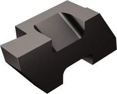 Sandvik Coromant - 3TLG Grade 3020, 1/8" Cutting Width Carbide Grooving Insert - 3.81mm Max Depth of Cut, Left Hand, 0.19mm Corner Radius, TiCN/Al2O3 Finish - Exact Tool & Supply