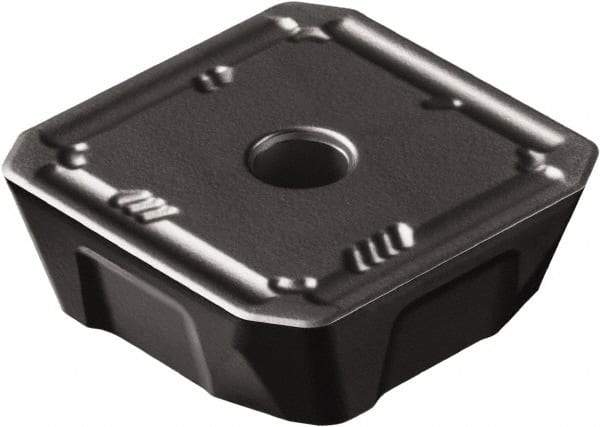 Sandvik Coromant - 360L2807 KH Grade 3040 Carbide Milling Insert - TiCN/Al2O3 Finish, 7.94mm Thick, 28.47mm Inscribed Circle, 1.7mm Corner Radius - Exact Tool & Supply