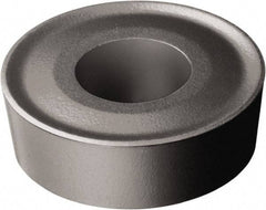 Sandvik Coromant - RCMX100300 RCMX Grade H13A Carbide Turning Insert - Uncoated, Round, 10mm Inscr Circle, 1/8" Thick - Exact Tool & Supply