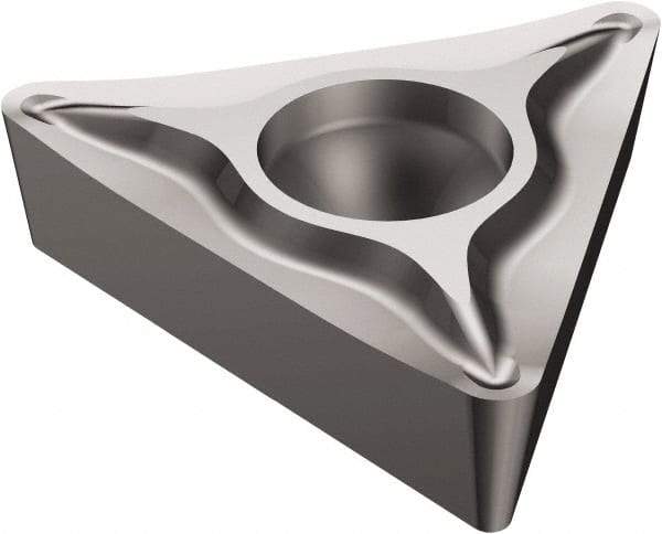 Sandvik Coromant - TCGT222 UM Grade 5015 Cermet Turning Insert - Uncoated, 60° Triangle, 1/4" Inscr Circle, 1/8" Thick, 1/32" Corner Radius - Exact Tool & Supply
