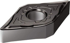 Sandvik Coromant - DNGG431 SGF Grade 1105 Carbide Turning Insert - TiAlN Finish, 55° Diamond, 1/2" Inscr Circle, 3/16" Thick, 1/64" Corner Radius - Exact Tool & Supply