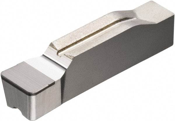 Sandvik Coromant - GN123 S Grade 7015, 3mm Cutting Width CBN Grooving Insert - Neutral, 0.4mm Corner Radius, Uncoated - Exact Tool & Supply