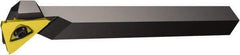 Sandvik Coromant - F123, External, Right Hand, 6.4mm Max Depth of Cut, Indexable Grooving Tool Holder - N123T3-0150-CM Insert Compatibility, 20mm Shank Height, 20mm Shank Width, 125mm OAL - Exact Tool & Supply