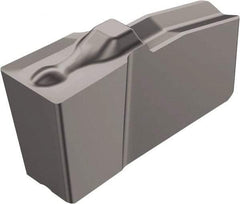 Sandvik Coromant - 30025N151.2 4G Grade H13A, 3mm Cutting Width Carbide Grooving Insert - Neutral, 0.2mm Corner Radius, Uncoated - Exact Tool & Supply
