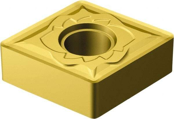 Sandvik Coromant - CNMG434 SMR Grade 2025 Carbide Turning Insert - 80° Diamond, 1/2" Inscr Circle, 3/16" Thick, 1/16" Corner Radius - Exact Tool & Supply