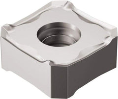Sandvik Coromant - 345R1305 KL Grade H13A Carbide Milling Insert - Uncoated, 5.6mm Thick, 13mm Inscribed Circle, 0.8mm Corner Radius - Exact Tool & Supply