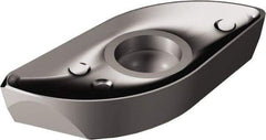 Sandvik Coromant - R2161603 MM Grade 1010 Carbide Milling Insert - TiAlN2 Finish, 3.18mm Thick - Exact Tool & Supply