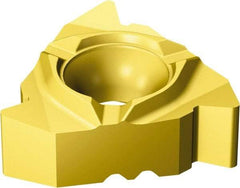 Sandvik Coromant - 266 Internal Right Hand 12 UN Laydown Threading Insert - Grade 1135, TiCrAlN/TiN Coated Carbide, 9.525mm Inscribed Circle - Exact Tool & Supply