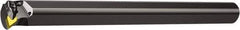 Sandvik Coromant - 1.2992" Min Bore Diam, 12" OAL, 1" Shank Diam, A..DDUNR/L Indexable Boring Bar - Wedge Holding Method - Exact Tool & Supply