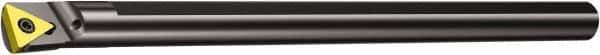 Sandvik Coromant - 1/2" Min Bore Diam, 6" OAL, 3/8" Shank Diam, E-STFC Indexable Boring Bar - TCMT 1.81.51 Insert, Screw Clamping Holding Method - Exact Tool & Supply