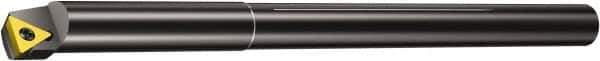 Sandvik Coromant - 13mm Min Bore Diam, 150mm OAL, 10mm Shank Diam, F..STFCR/L-R Indexable Boring Bar - TCMT 1.8(1.5)1, TCMT 09 02 04 Insert, Screw or Clamp Holding Method - Exact Tool & Supply