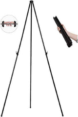 MasterVision - Folding Easel - 61-1/2" High - Exact Tool & Supply