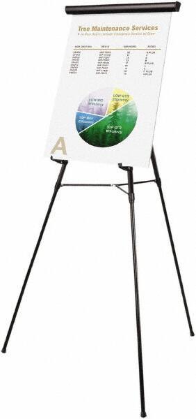 MasterVision - Folding Easel - 69" High - Exact Tool & Supply