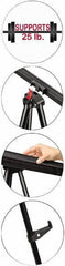 MasterVision - Folding Easel - 64" High - Exact Tool & Supply