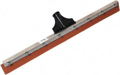 SEYMOUR-MIDWEST - 24-3/8" Rubber Blade Floor Squeegee - Threaded End, Single Edge, Aluminum Holder - Exact Tool & Supply